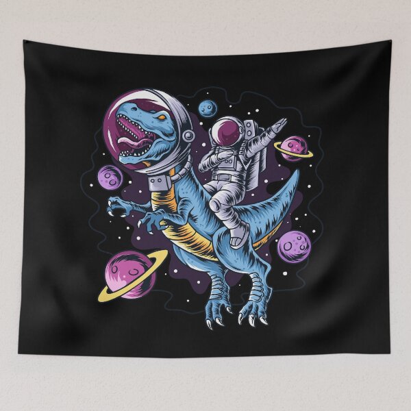 Item preview, Dabbing Astronaut Riding T Rex Astronaut Dinosaur In Space - Trex Cactus Offline designed and sold by AR Studios.
