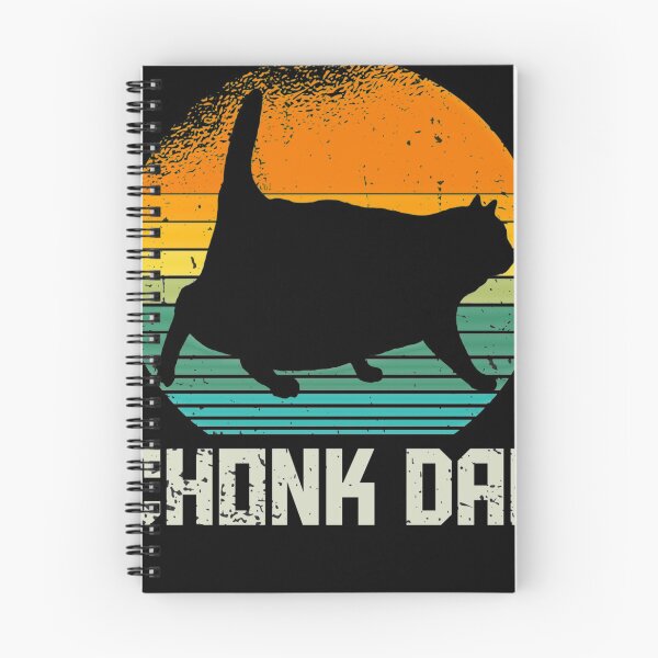 Item preview, Retro Vintage Style Funny Fat Daddy Cat Meme Chonk Cat Dad designed and sold by Flamingo92.