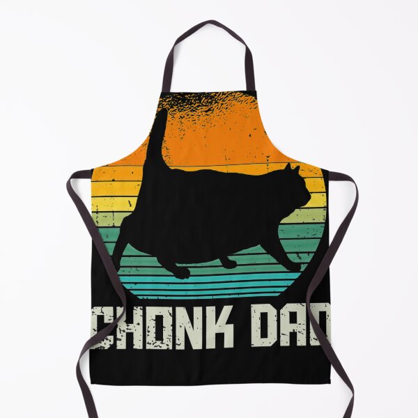 Item preview, Retro Vintage Style Funny Fat Daddy Cat Meme Chonk Cat Dad designed and sold by Flamingo92.