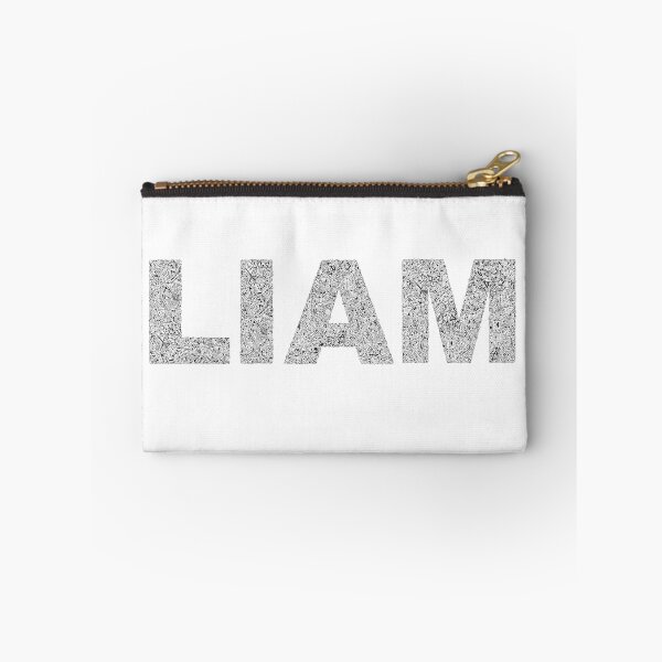 Aperçu de l'œuvre Liam | Nom Art | Lettres Zentangle créée et vendue par hayleylauren.
