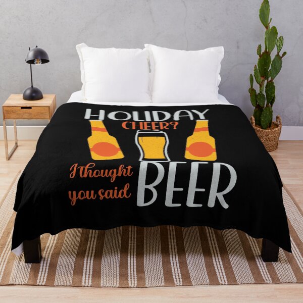 Item preview, Holiday Cheer I Thought You Said Beer | Christmas Gift Ideas designed and sold by DrawingBoard.