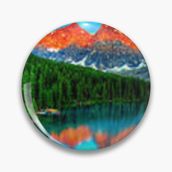 Item preview, Picturesque Mountain Lake Scenery Print On Gifts, Art, Home Decor and Apparel.:  designed and sold by lduke47.