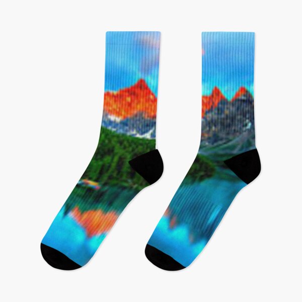 Item preview, Picturesque Mountain Lake Scenery Print On Gifts, Art, Home Decor and Apparel.:  designed and sold by lduke47.