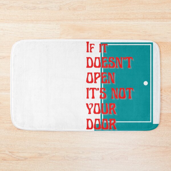 Item preview, If does not open it is not your door Blue door designed and sold by BeatyinChaos.
