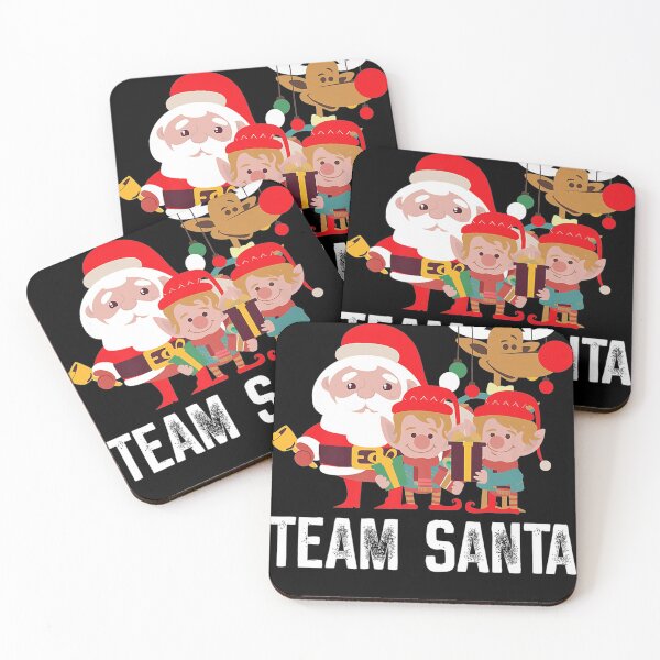 Item preview, Team Santa Funny Merry Christmas Day Elf Gnomes Kids Graphic Premium designed and sold by Flamingo92.