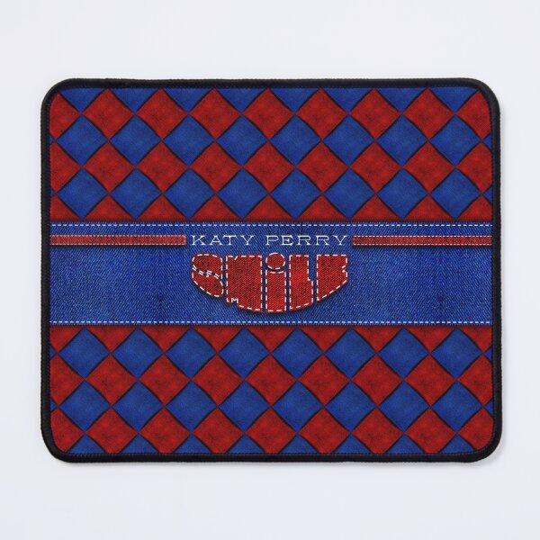 Item preview, Katy Perry SMILE Checker Blue Red Katy designed and sold by cryaboutitnow.