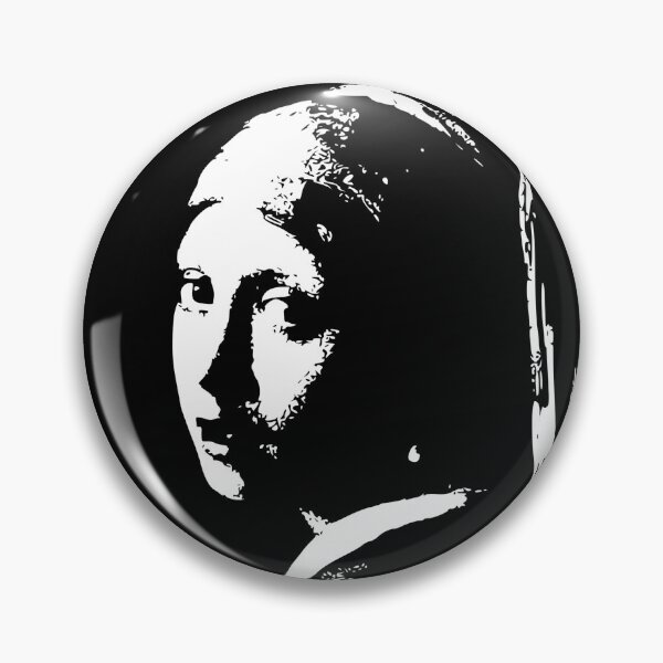 Item preview, Girl with a Pearl Earring, Johannes Vermeer, Black designed and sold by anghelapparel.