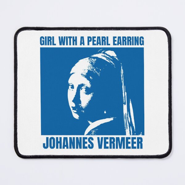Item preview, Girl with a Pearl Earring, Johannes Vermeer, Blue designed and sold by anghelapparel.