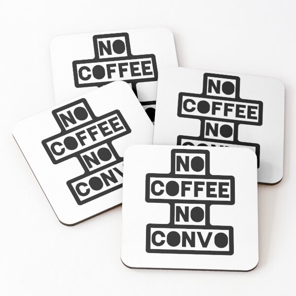 Item preview, No coffee No convo designed and sold by Stoner Homie.