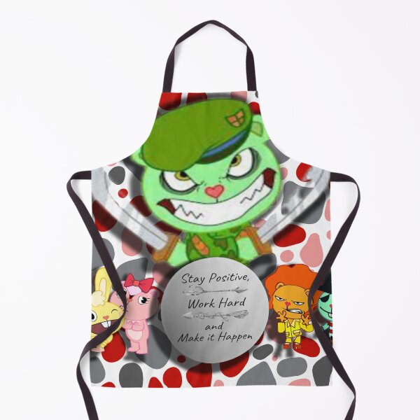 Item preview, Colourful and unique design of Flippy Giggles Cuddles The Disco bear and Toothy fitting for Happy Tree Friends fans designed and sold by ElPatron258366.