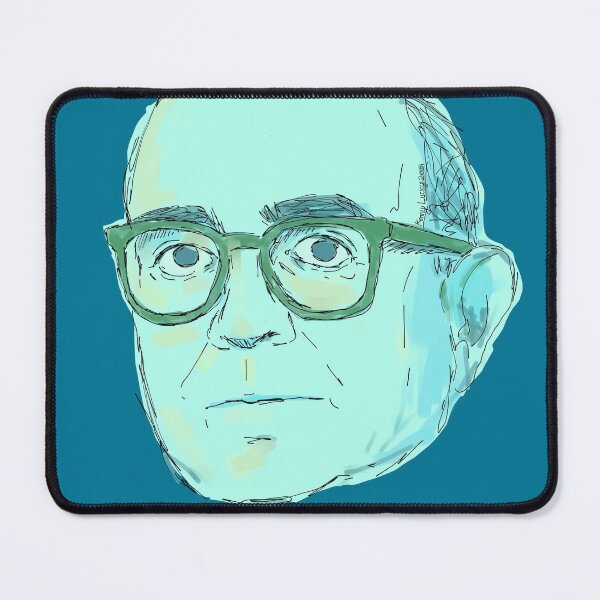 Item preview, Theodor Adorno painting designed and sold by KennyLucky.