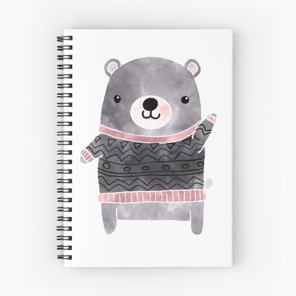 Item preview, Fuzzy Bear In A Fuzzy Sweater designed and sold by mikaylart.