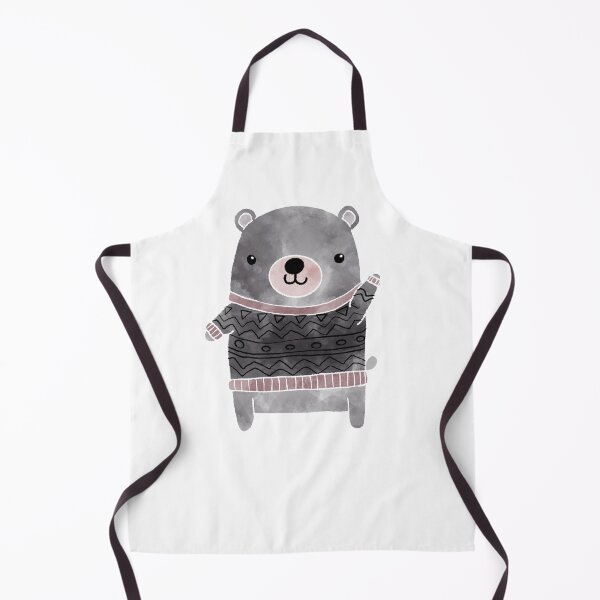 Item preview, Fuzzy Bear In A Fuzzy Sweater designed and sold by mikaylart.