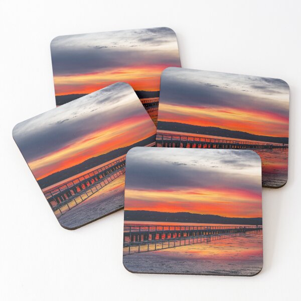 Item preview, Crimson Sunset over Long Jetty designed and sold by PeterOliver787.