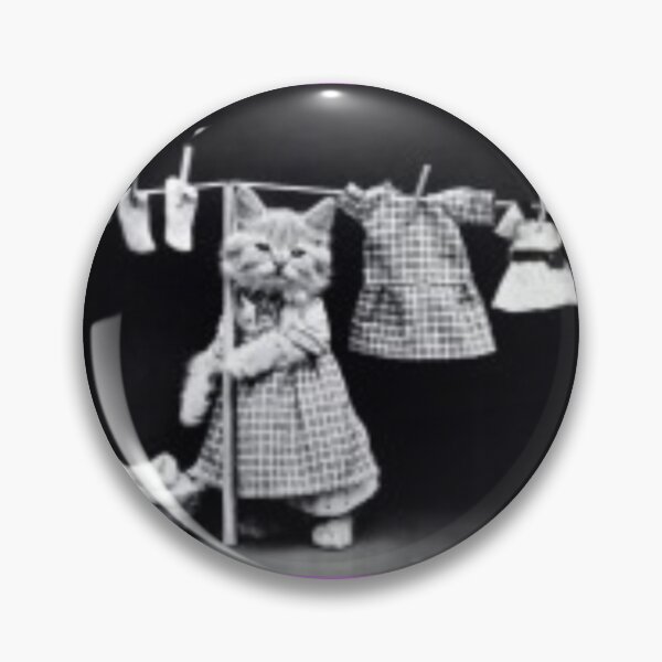 Item preview, Cleanliness is next to Godliness-Funny cat design, parenting quote designed and sold by KatrinBrinkmann.