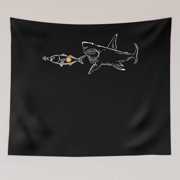 Item preview, Algorand Shark  A ALGO Crypto  designed and sold by SpivakAddilyne.
