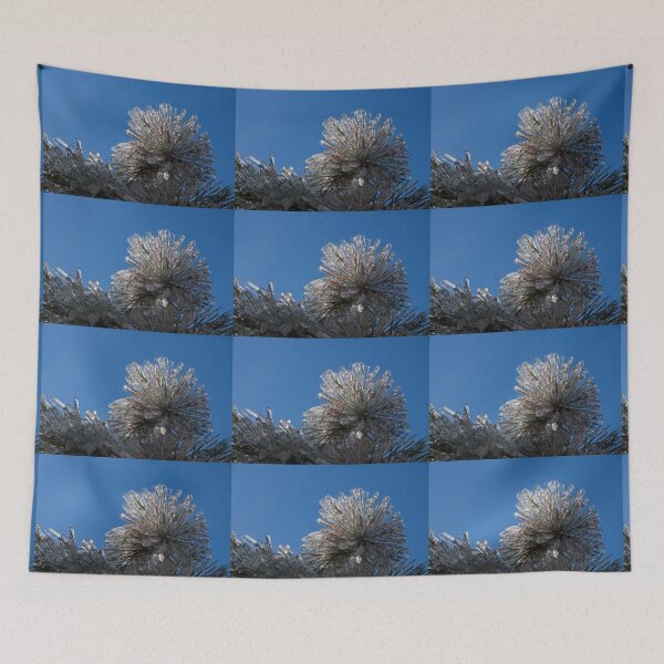 Item preview, Spectacular Ice Storm - Pine Needle Flower designed and sold by Georgia Mizuleva.