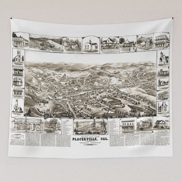 Item preview, Placerville - California - United States - 1888 designed and sold by paulrommer.