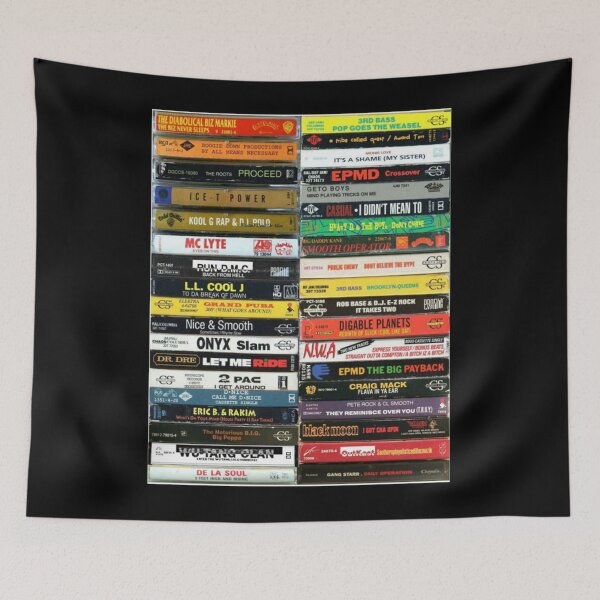 Item preview, Hip Hop Tapes 90s Hip Hop Tees Classic . designed and sold by WilliamMc1.