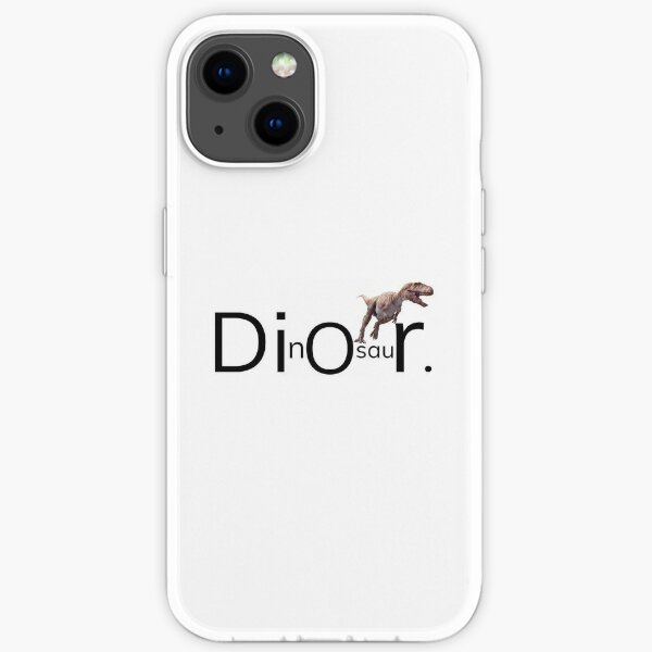 T-shirt Dior dinosaure Coque souple iPhone