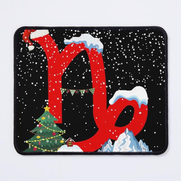Item preview, Christmas Themed Capricorn Zodiac Sign Astrology designed and sold by EndlessDoodles.