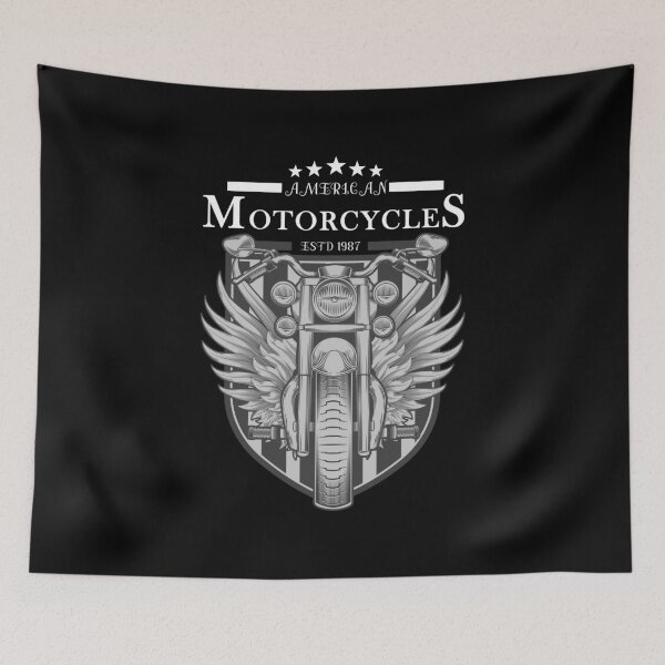 Item preview, AMERICAN MOTORCYCLES ESTD 1987 designed and sold by Williams Anderson.