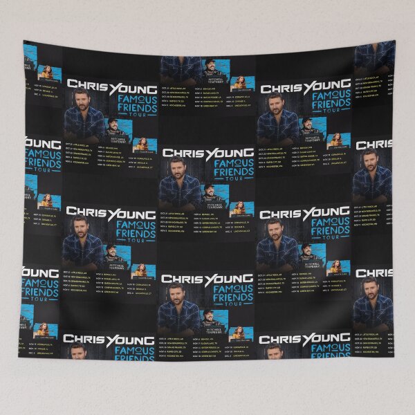 Item preview, Chris Young Famous Friends Tour designed and sold by KatrinBrinkmann.