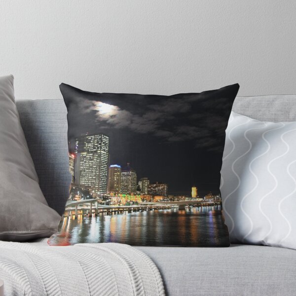 Item preview, Full Moon over Brisbane, by Night. designed and sold by SunnieGal.