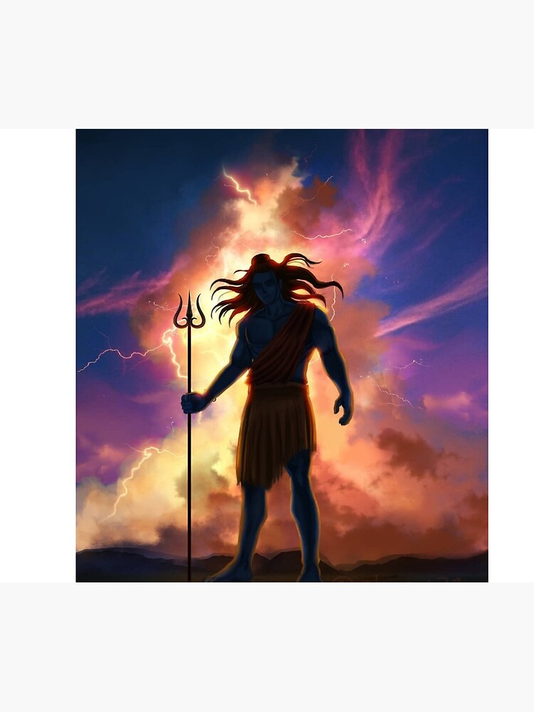 Lámina fotográfica for Sale con la obra «Señor Shiva Bhagavan shiv