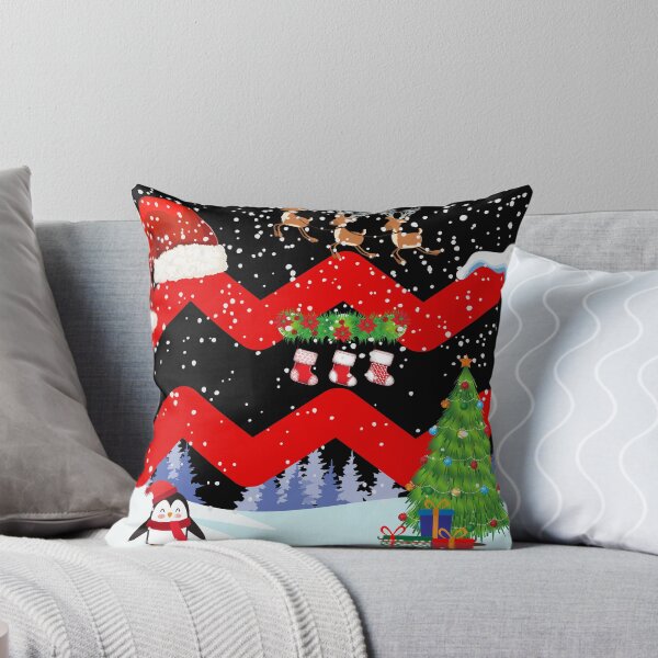 Item preview, Christmas Themed Aquarius Zodiac Sign Astrology designed and sold by EndlessDoodles.