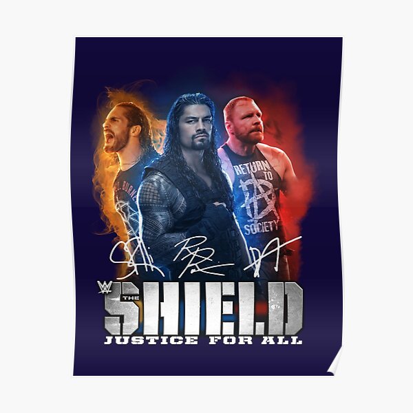 61 以上節約 Wwe Shield 直筆サインポスター スポーツ選手