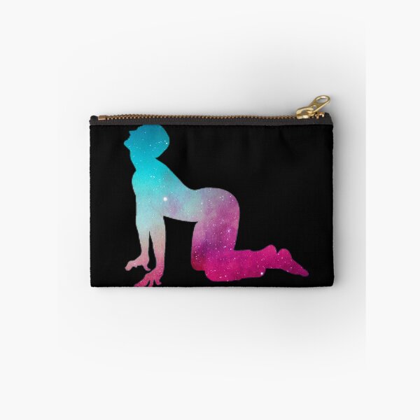 Item preview, Marjariasana Yoga Pose Galaxy Space Spiritual Zen Meditation designed and sold by Merchking1.
