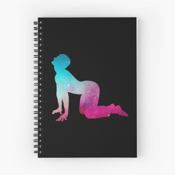 Item preview, Marjariasana Yoga Pose Galaxy Space Spiritual Zen Meditation designed and sold by Merchking1.