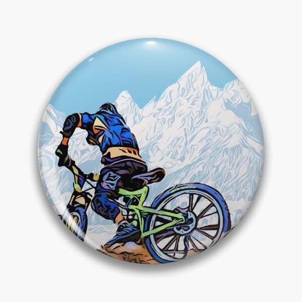 Item preview, Mountain Biker in ghe Mountains VRS2 designed and sold by vivendulies.