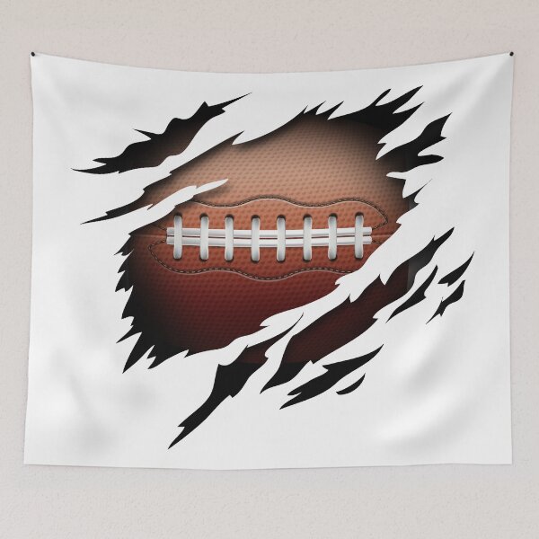 Item preview, American Football In The Heart designed and sold by onicon.