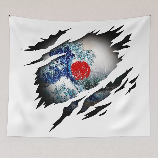 Item preview, Japan Great Wave in the Heart designed and sold by onicon.