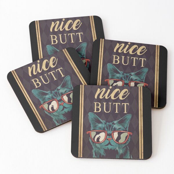 Item preview, Blue Cat Nice Butt designed and sold by Patricia Layman.