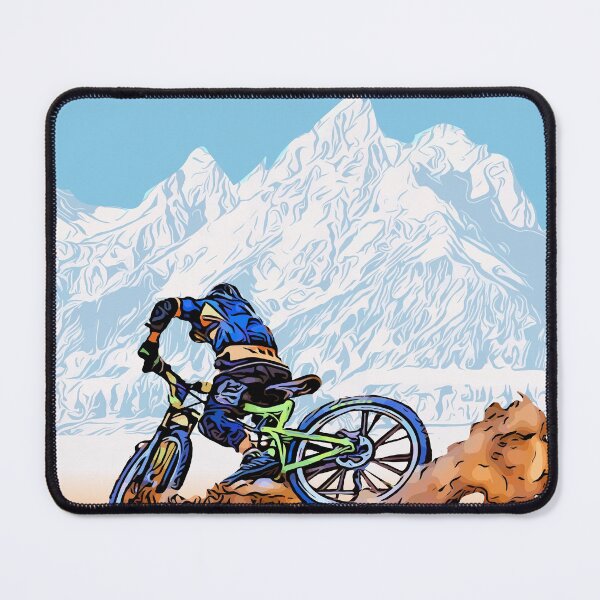 Item preview, Mountain Biker in ghe Mountains VRS2 designed and sold by vivendulies.