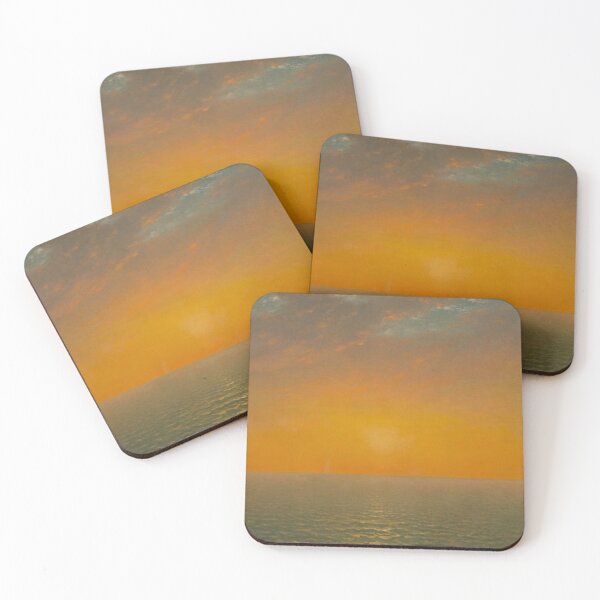 Item preview, Sunset on the Sea by John Frederick Kensett designed and sold by mareabello.