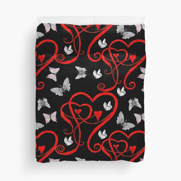 Item preview, Modernist Abstract Red And Black Love designed and sold by Patternsadda.