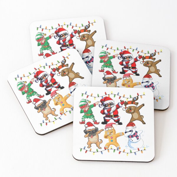 Item preview, Dabbing Dab Elf Santa Reindeer Gingerbread Snowman Christmas Holiday Season designed and sold by OnPurposeMarket.