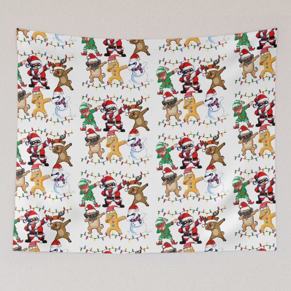Item preview, Dabbing Dab Elf Santa Reindeer Gingerbread Snowman Christmas Holiday Season designed and sold by OnPurposeMarket.