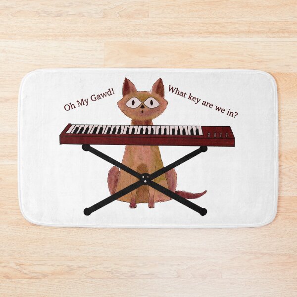 Artikelvorschau, Groovin’ Keyboard Kitty entworfen und verkauft von Lilmonsto.