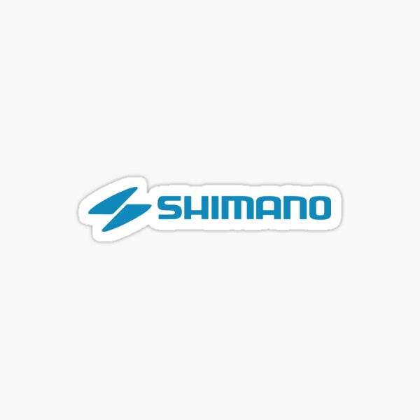 Shimano Outline Sticker Blue Colour Large 460mm X 63mm for sale online