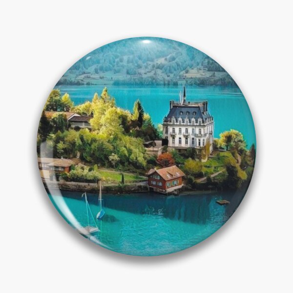 Item preview, Interlaken Switzerland designed and sold by Sofia-Draws.