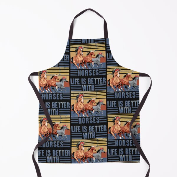 Item preview, Life Is Better Horses Gift Halloween Day, Thanksgiving, Christmas Day designed and sold by KatrinBrinkmann.