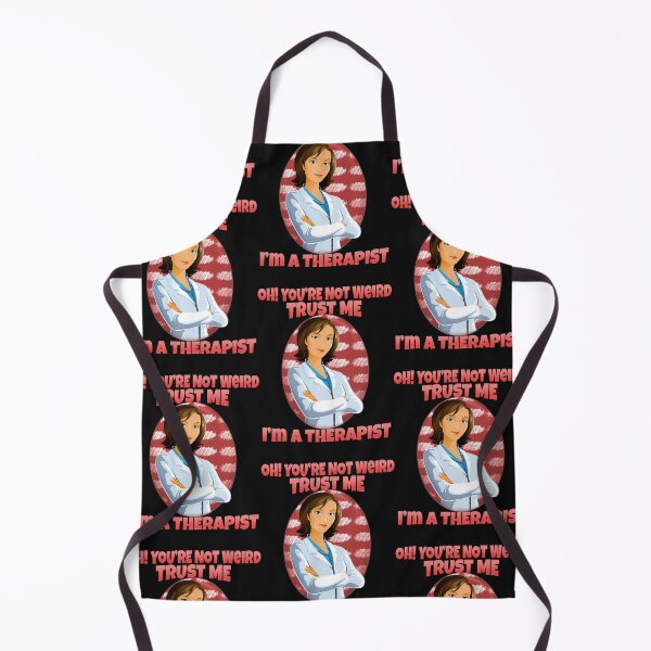 Item preview, Oh! You're Not Weird, Trust Me, I'm A Therapist. sad anxiety depressed unstable troubled designed and sold by KatrinBrinkmann.