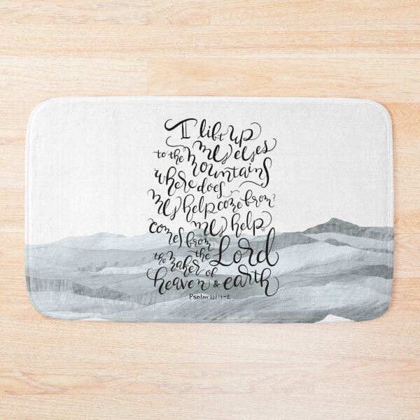 Item preview, My help comes from the Lord - Psalm 121:1-2 designed and sold by joyfultaylor.