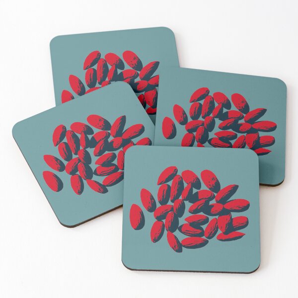 Item preview, Abstract design of red stones designed and sold by REALDesign-Shop.