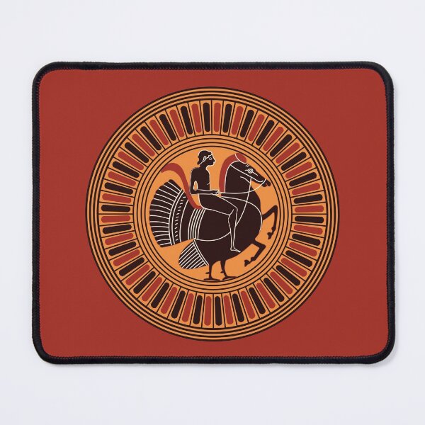 Item preview, Youth Riding A Mythical Hippalektryon: Ancient Greek Art designed and sold by Happy Puppy Print On Demand.
